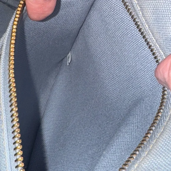 *SOLD*PRADA Canapa Small Tote With Original Cards of Authencity and Dust Bag. - Picture 13 of 14